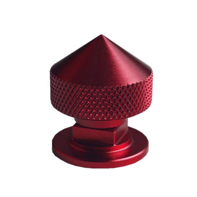JGR 1 Pair Welding Hood (Pipeliner) Fasteners Aluminum (Spiked-Red) - Image 5
